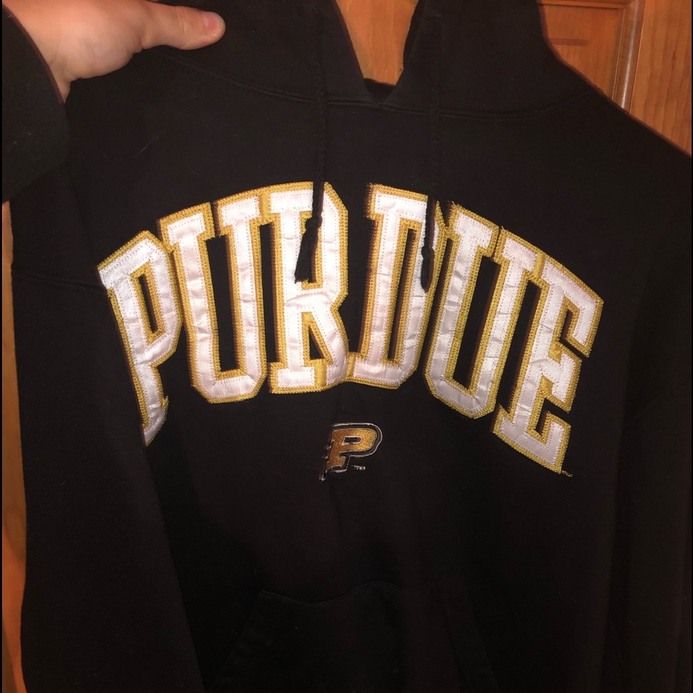 Black Purdue Hoodie